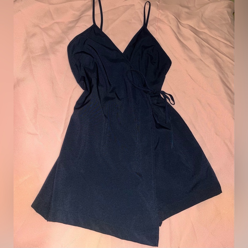 Navy Blue romper